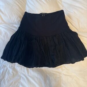 Black Bubble Skirt